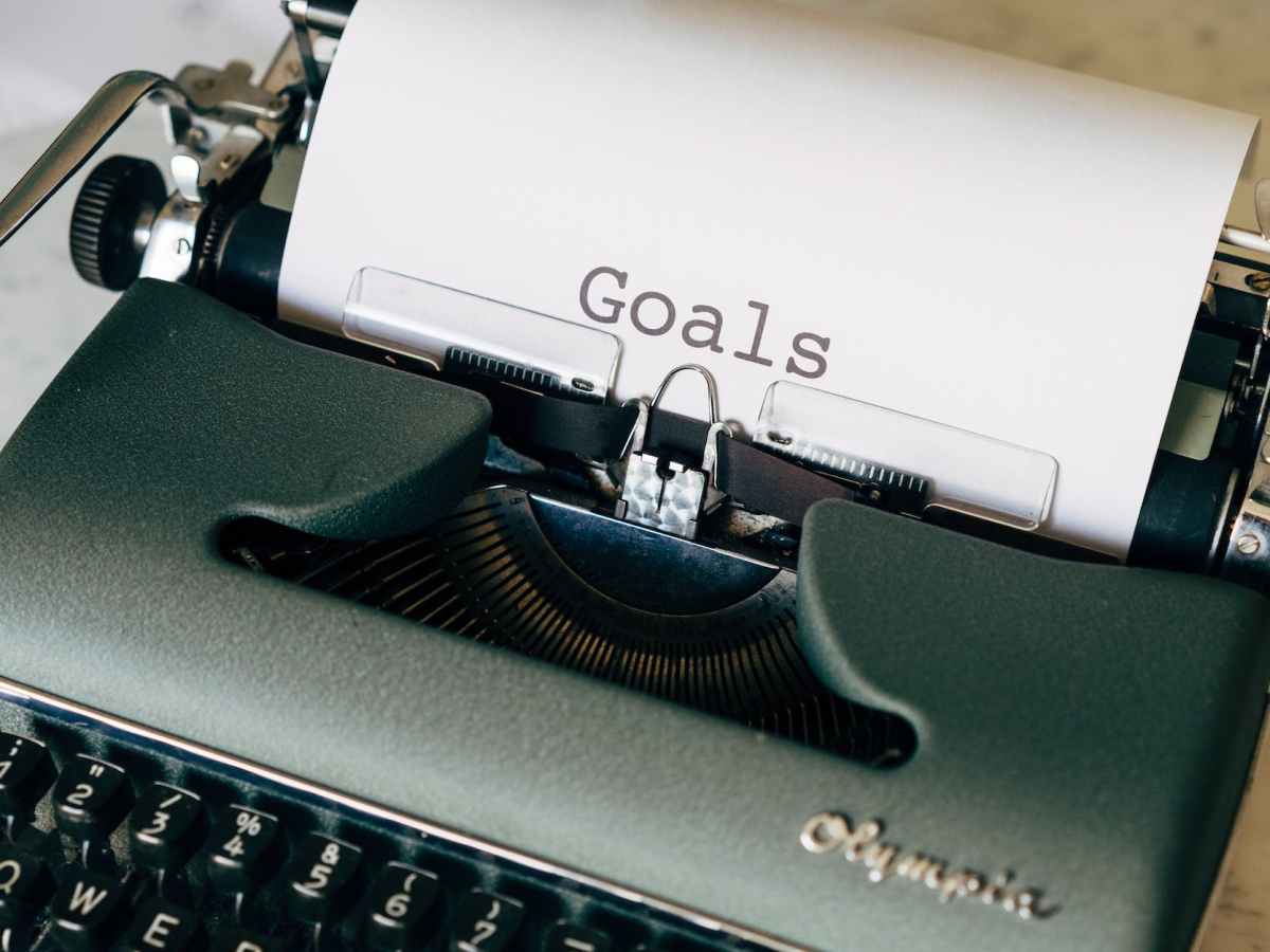 Writing goals? What are those?